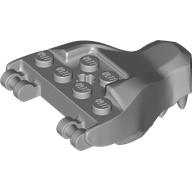 Creature Body Part, Dragon Head Upper Jaw [Plain] (Light Bluish Gray)