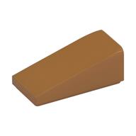 Brick Sloped 18° 2 x 1 x 2/3 (Medium Nougat)