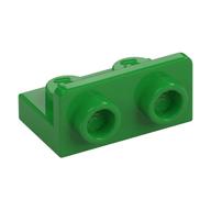 Bracket 1 x 2 - 1 x 2 Inverted (Bright Green)