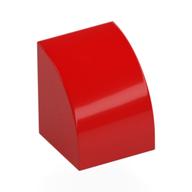 Brick Curved 1 x 1 (Red)