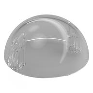 Technic Panel Dome 5 x 5 with Axle Holes (Trans-Clear)