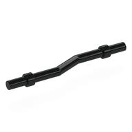 Bar 6L with Stop Rings and Double Bent (Black)