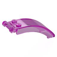 Windscreen 6 x 2 x 2 with Handle (Trans-Dark Pink)