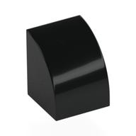 Brick Curved 1 x 1 (Black)