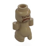Creature, Mandrake with Reddish Brown Face Print (Dark Tan)