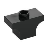 Brick Arch 1 x 2 Jumper (Black)
