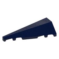 Brick Wedged, Sloped 2 x 5 Left (Dark Blue)