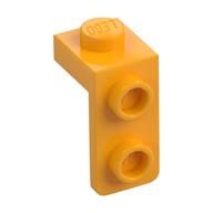 Bracket 1 x 1 - 1 x 2 (Bright Light Orange)