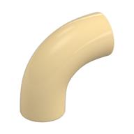 Brick Round 1 x 1 diameter Tube with 90 Degree Elbow (2 x 2 x 1) and Axle Holes (Crossholes) at each end (Tan)