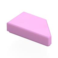 Tile 1 x 2 with Stud Notch Left (Bright Pink)