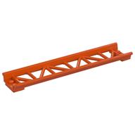 Vehicle Track, Roller Coaster Straight 16L (Reddish Orange)