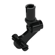 Technic Pin with Dual Wheels Holder (Black)