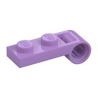Plate Special 1 x 2 with Pin Hole On Side (Medium Lavender)