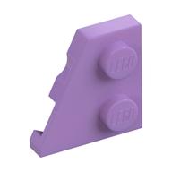 Wedge Plate 2 x 2 Left (Medium Lavender)