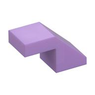 Brick Sloped 45° 2 x 1 with 2/3 Inverted Cutout and no stud (Medium Lavender)