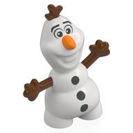 Duplo Figure Snowman (Olaf) (White)