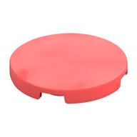 Tile Round 3 x 3 (Coral)