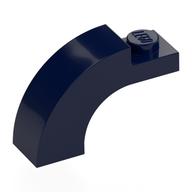 Brick Arch 1 x 3 x 1 2/3 Curved Top (Dark Blue)
