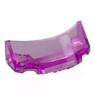 Windscreen 2 x 4 Half Dome (Trans-Dark Pink)