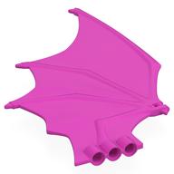 Creature Body Part, Dragon, Wing Large (Dark Pink)