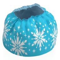 Duplo Skirt with Snowflakes Print (Medium Azure)