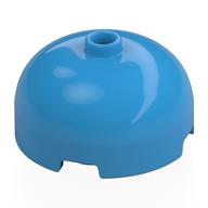 Brick Round 3 x 3 Dome with Center Stud (Dark Azure)