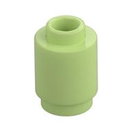 Brick Round 1 x 1 Open Stud (Yellowish Green)
