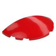 Brick Round 3 x 6 Half Circle (Red)