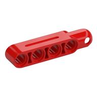Technic Steering Arm 5 x 1 with Towball Socket (Type2) (Red)