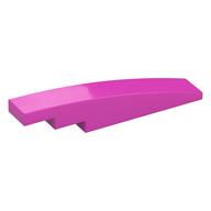 Brick Curved 1 x 6 (Dark Pink)