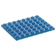 Plate 6 x 8 (Trans-Dark Blue)