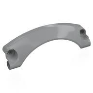Technic Panel Car Mudguard Arched 9 x 2 x 3, Arched Top #42 (Light Bluish Gray)