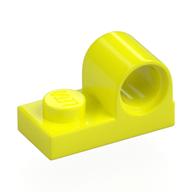 Plate Special 1 x 2 with Pin Hole on Top (Vibrant Yellow)