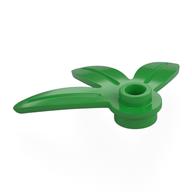 Plant, Round 3 x 3 - 3 Leaves (Bright Green)