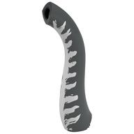 Animal Body Part, Dinosaur, Neck with White Markings Print (Dark Bluish Gray)