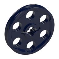 Technic Wedge Belt Wheel [aka Pulley] (Dark Blue)