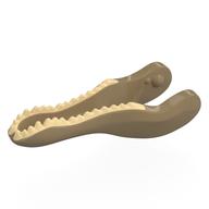 Animal Body Part, Dinosaur, Baryonyx Lower Jaw with Tan Teeth (Dark Tan)