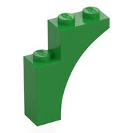 Brick Arch 1 x 3 x 3 [Gothic] (Bright Green)