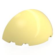 Dome 6 x 3 x 3 Half (Bright Light Yellow)