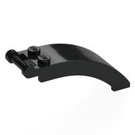 Windscreen 6 x 2 x 2 with Handle (Black)