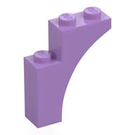 Brick Arch 1 x 3 x 3 [Gothic] (Medium Lavender)