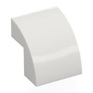 Brick Curved 2 x 2 x 1 2/3 (White)