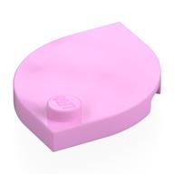 Plate Special 3 x 3 with Rounded Corners, 1 Stud (Bright Pink)