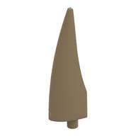 Animal Body Part, Barb / Claw / Tooth / Talon / Horn, Large (Dark Tan)