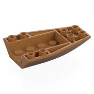 Brick Wedged, Curved Inverted 6 x 4 (Medium Nougat)