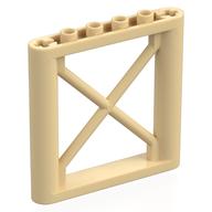 Support 1 x 6 x 5 Girder Rectangular (Tan)