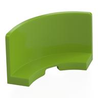 Panel 3 x 3 x 2 Quarter Round (Lime)