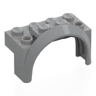 Wheel Arch, Mudguard 4 x 2 x 2 1/2 (Light Bluish Gray)
