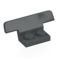 Spoiler, Plate Special 1 x 2 (Dark Bluish Gray)