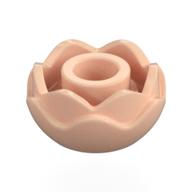Plant, Flower, Peony Rose with 2 Layers (Light Nougat)